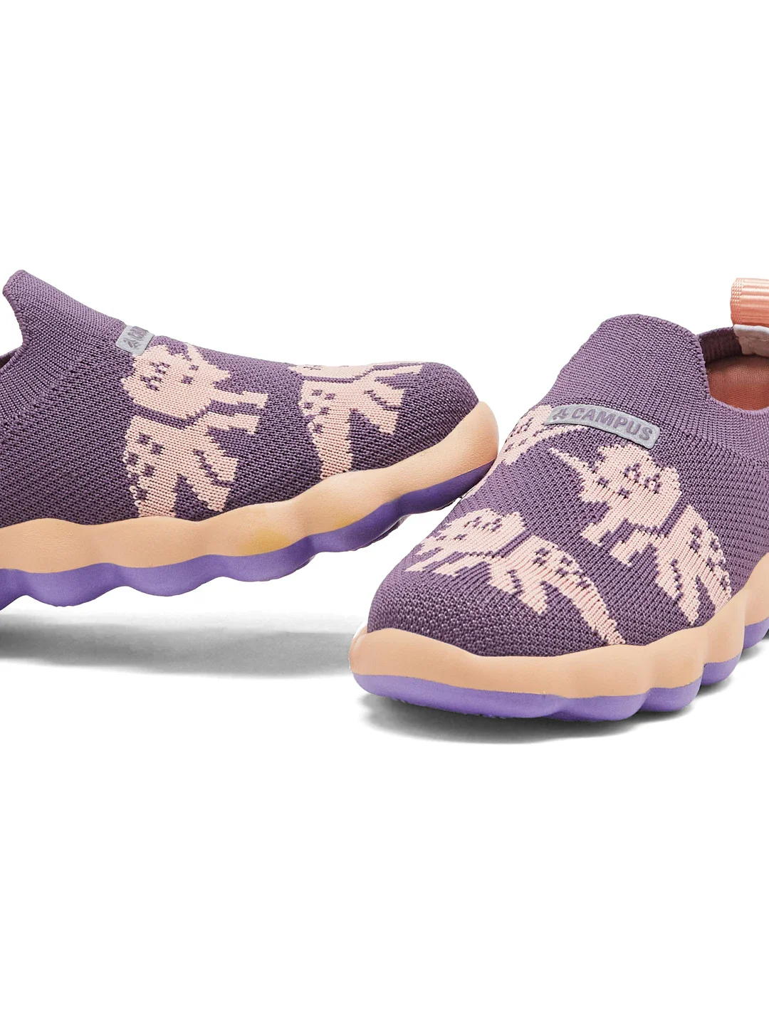 ALEV Purple Kids Walking Shoes - Image 7