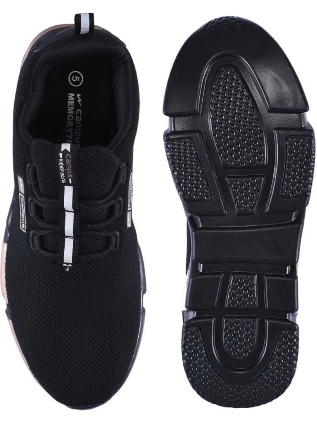 ALEXA Black Women's Running Shoes - Image 5