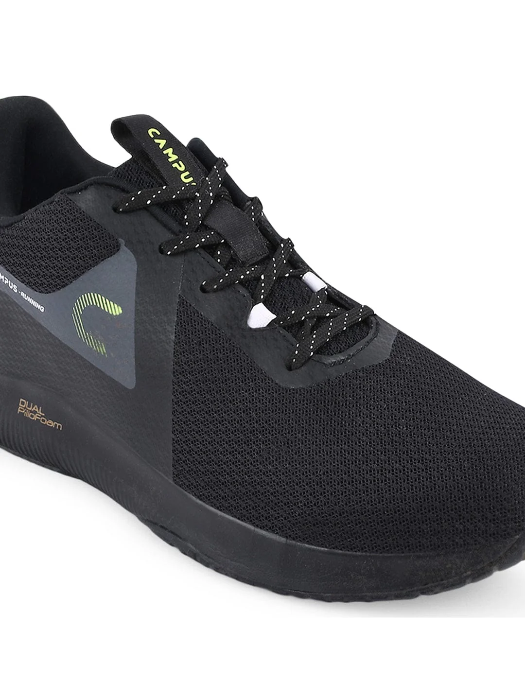 ALGERIA Black Men's Running Shoes - Image 5