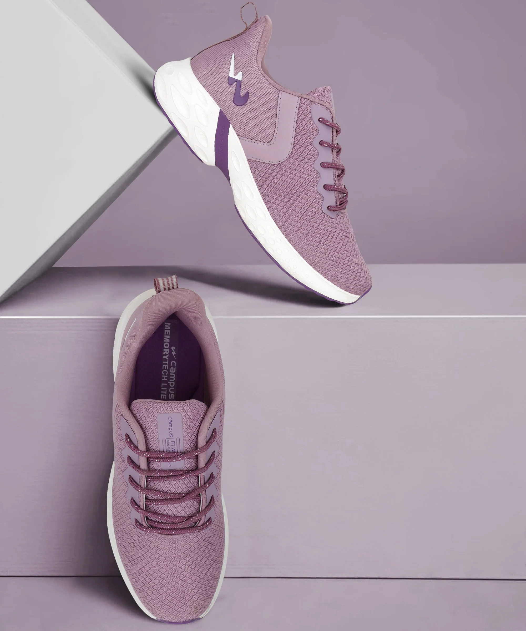 ALICE Purple Women's Running Shoes - Image 5