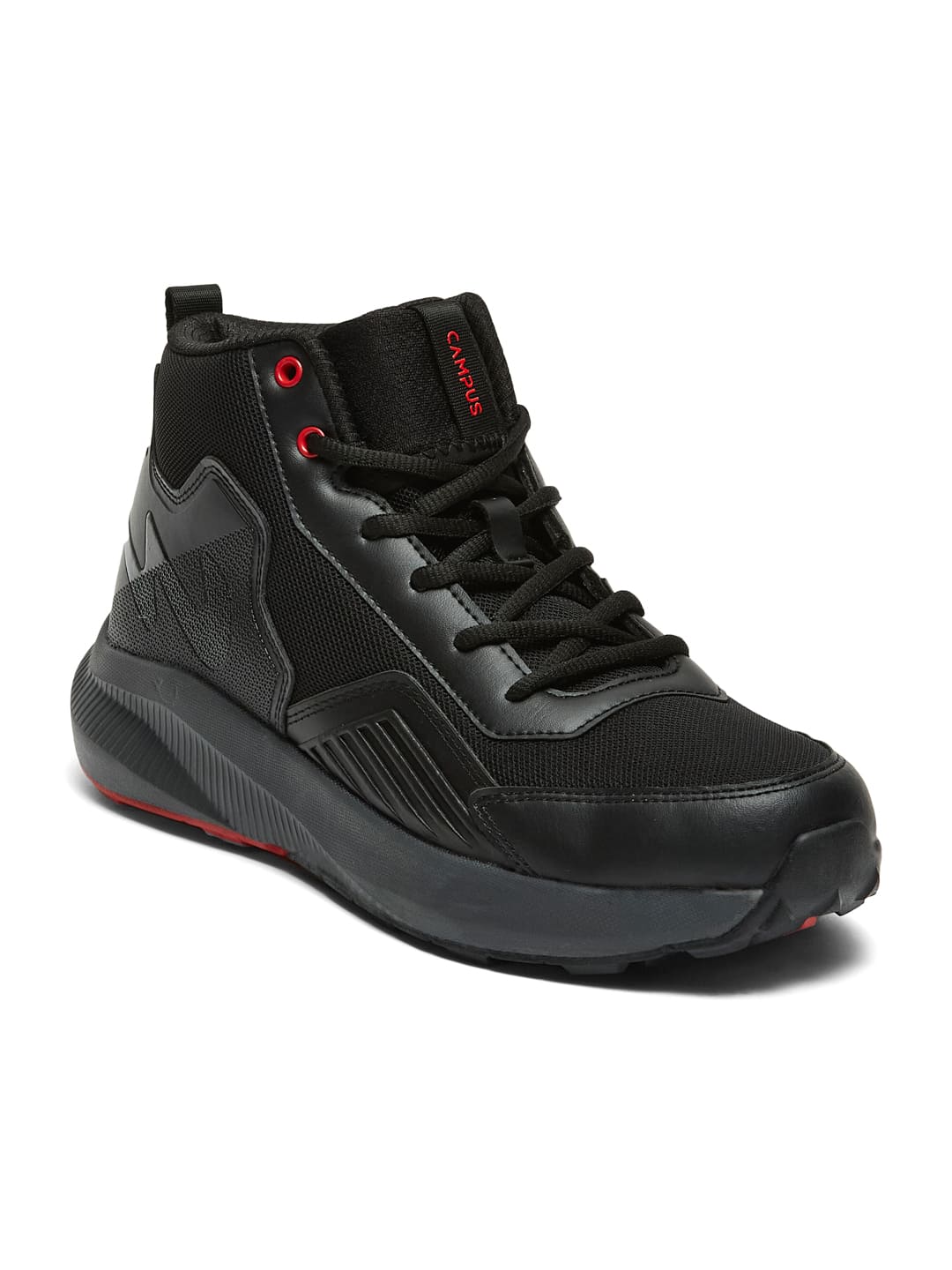 ALLEY Black Men's Sneakers - Image 3