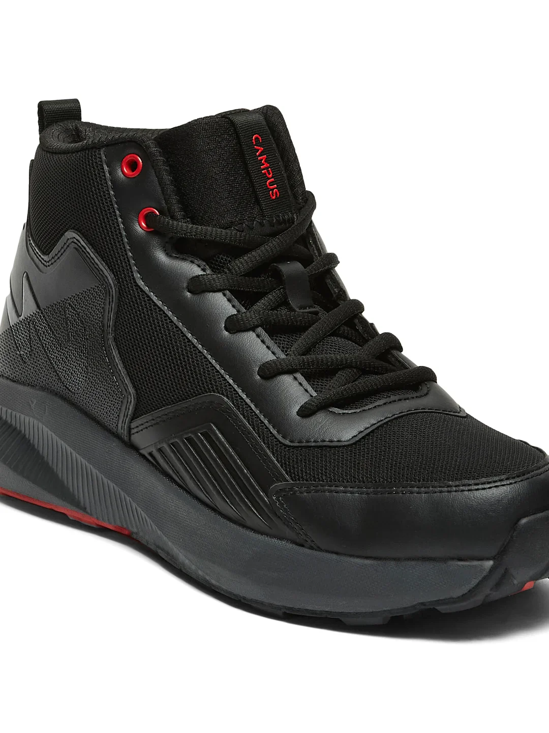 ALLEY Black Men's Sneakers - Image 7