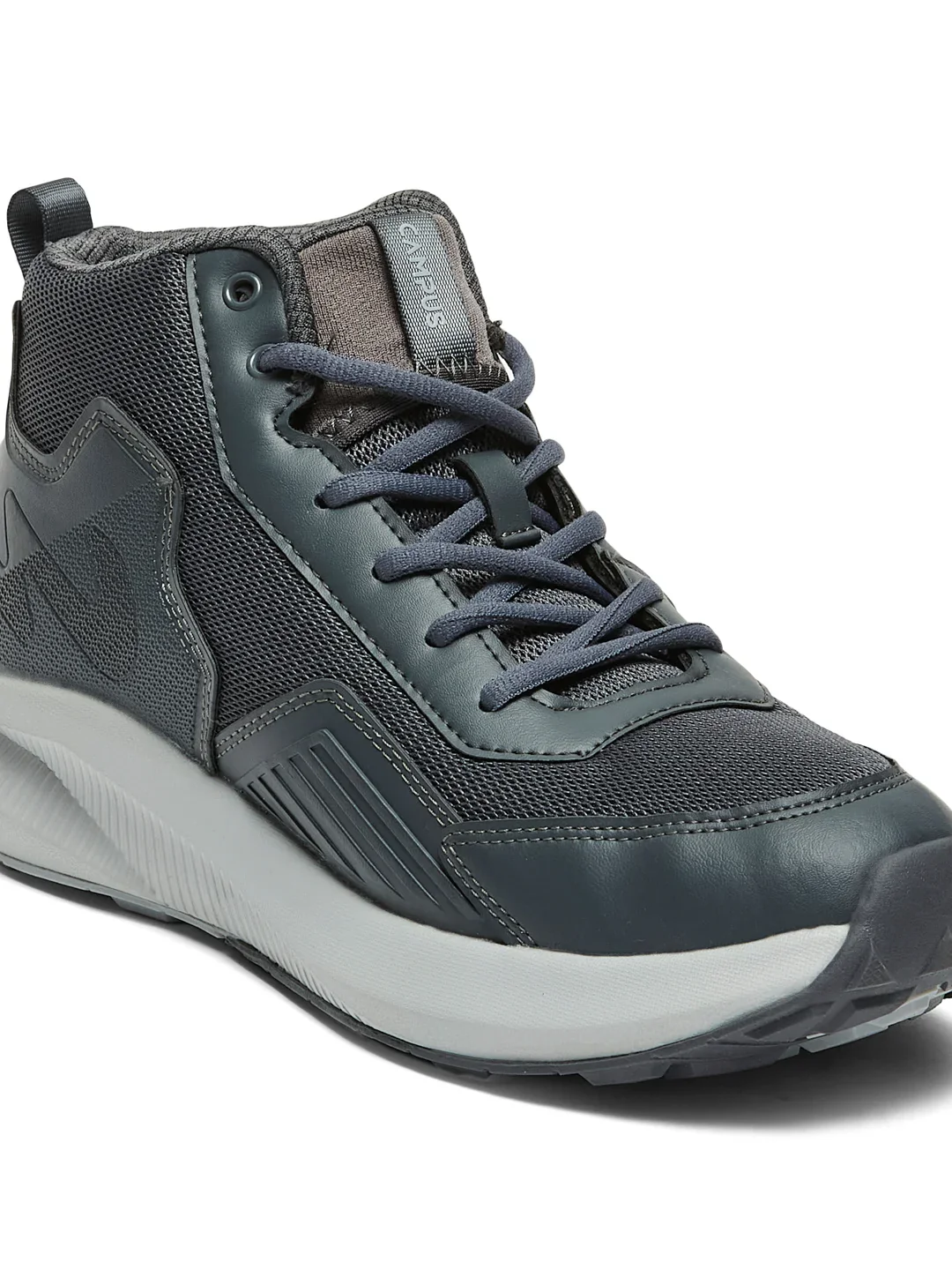 ALLEY Grey Men's Sneakers - Image 7