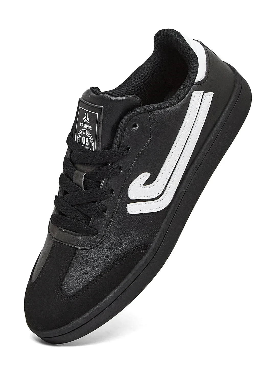 AMBIT Black Women's Sneakers - Image 3