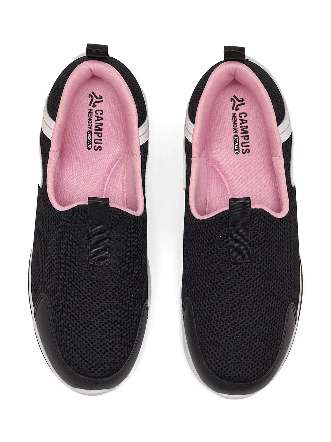 AMBLE Black Women's Walking Shoes - Image 6