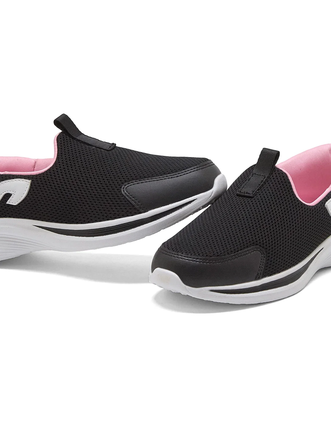 AMBLE Black Women's Walking Shoes - Image 7