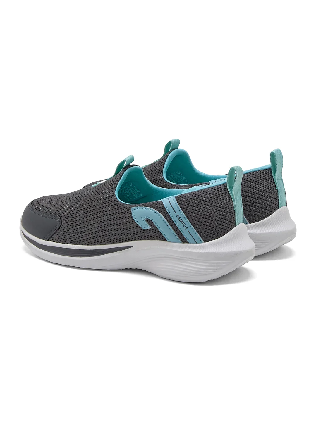 AMBLE Grey Women's Walking Shoes - Image 5