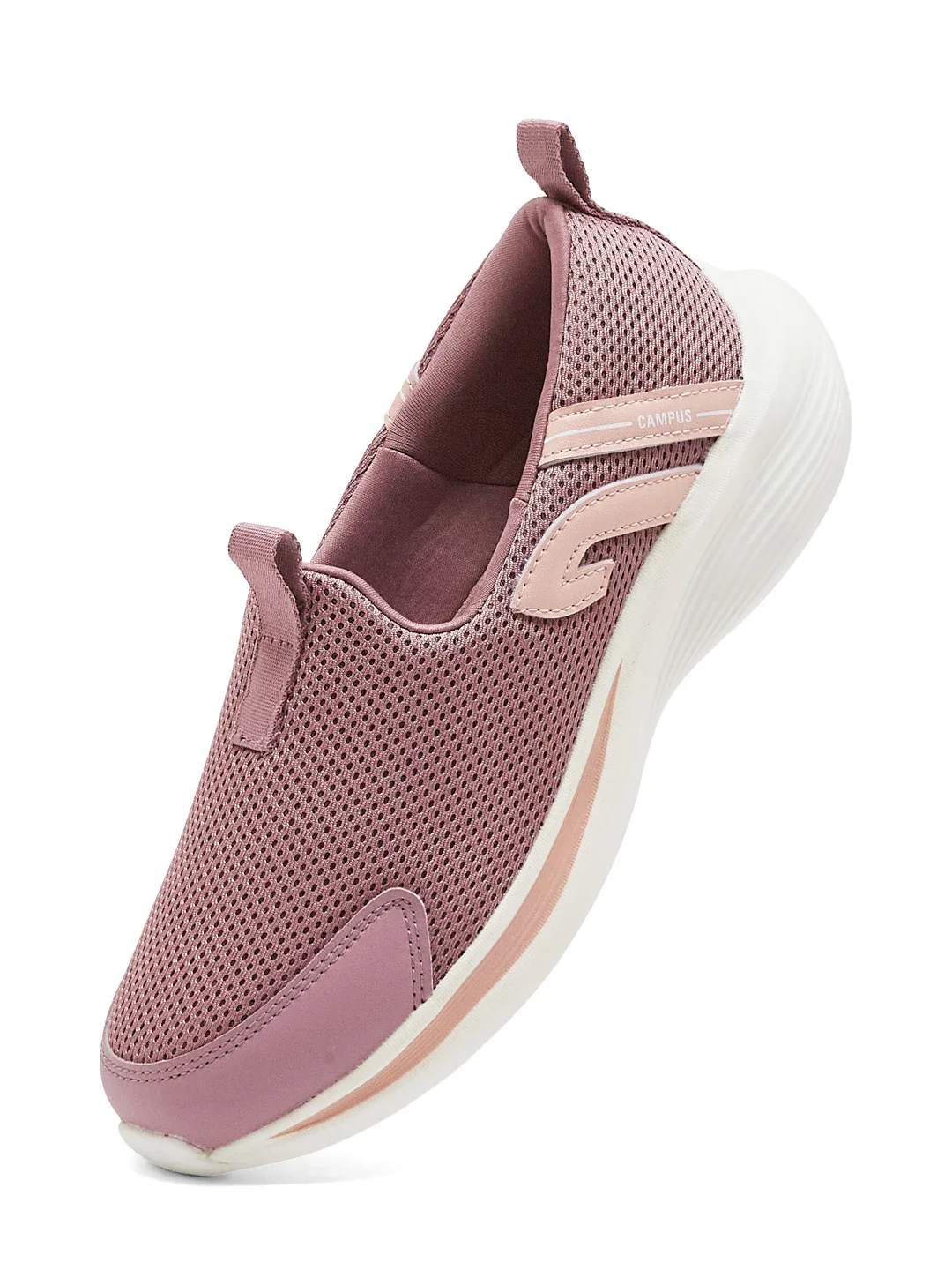 AMBLE Mauve Women's Walking Shoes - Image 3