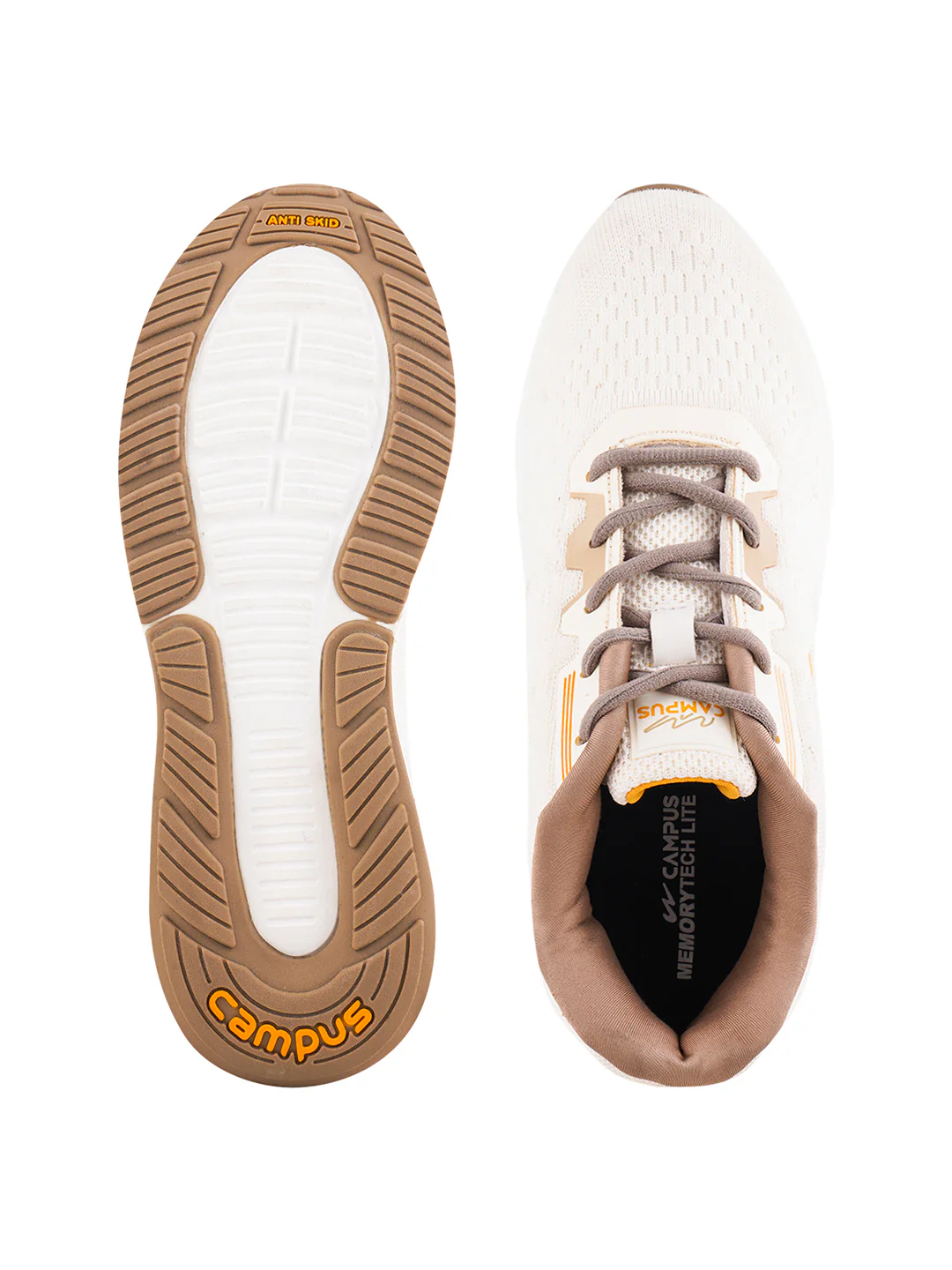 ANEMIC Off White Men's Sports Shoes - Image 4