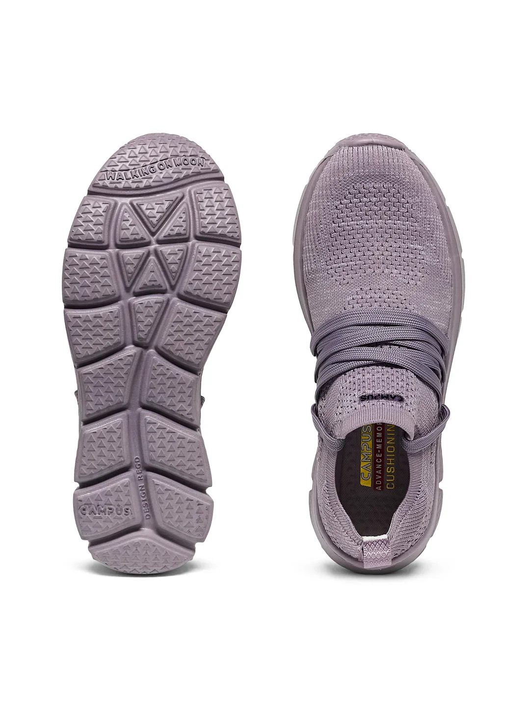 ANTIL Mauve Women's Walking Shoes - Image 5
