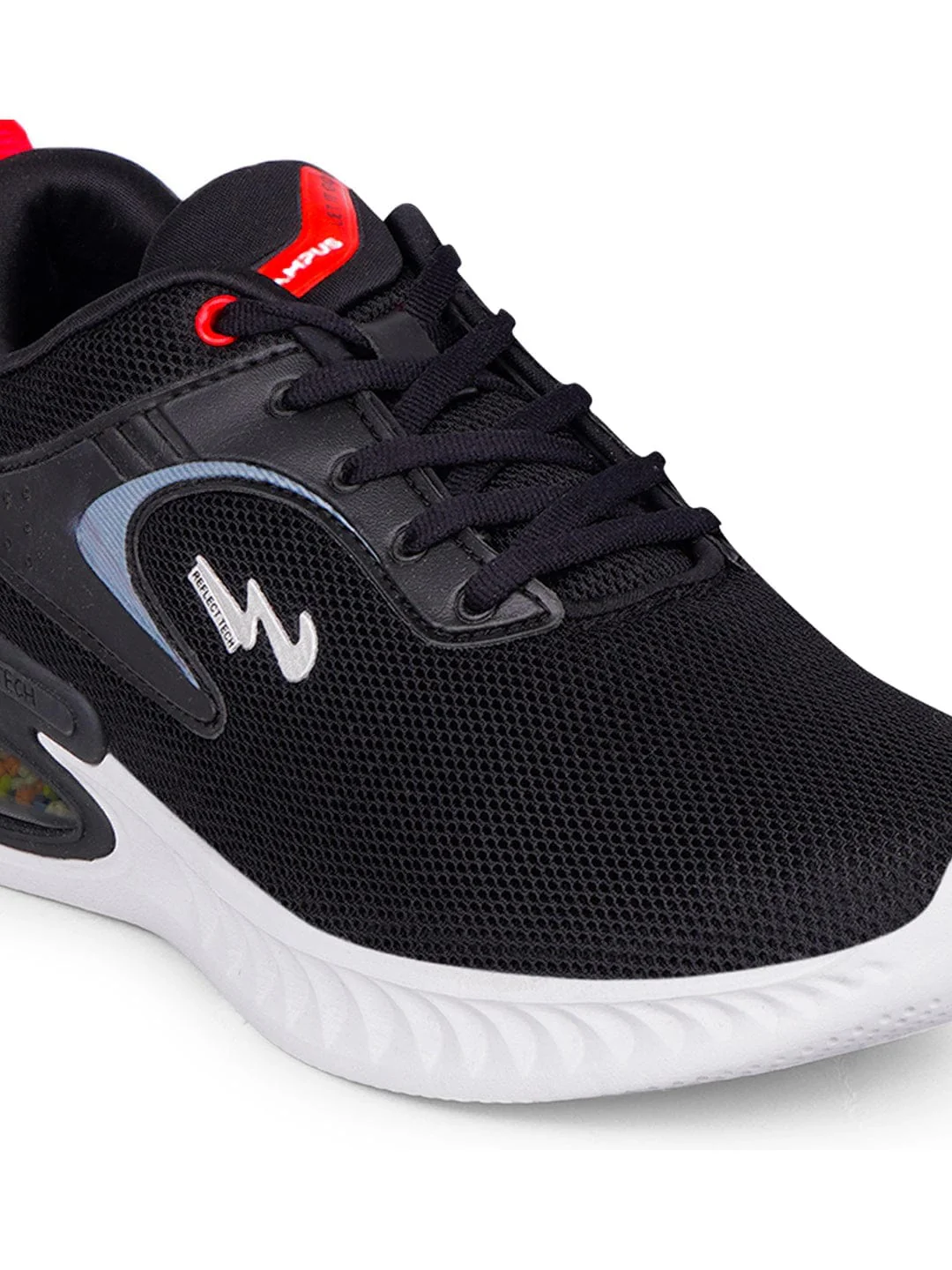 ARIES Black Men's Running Shoes - Image 5