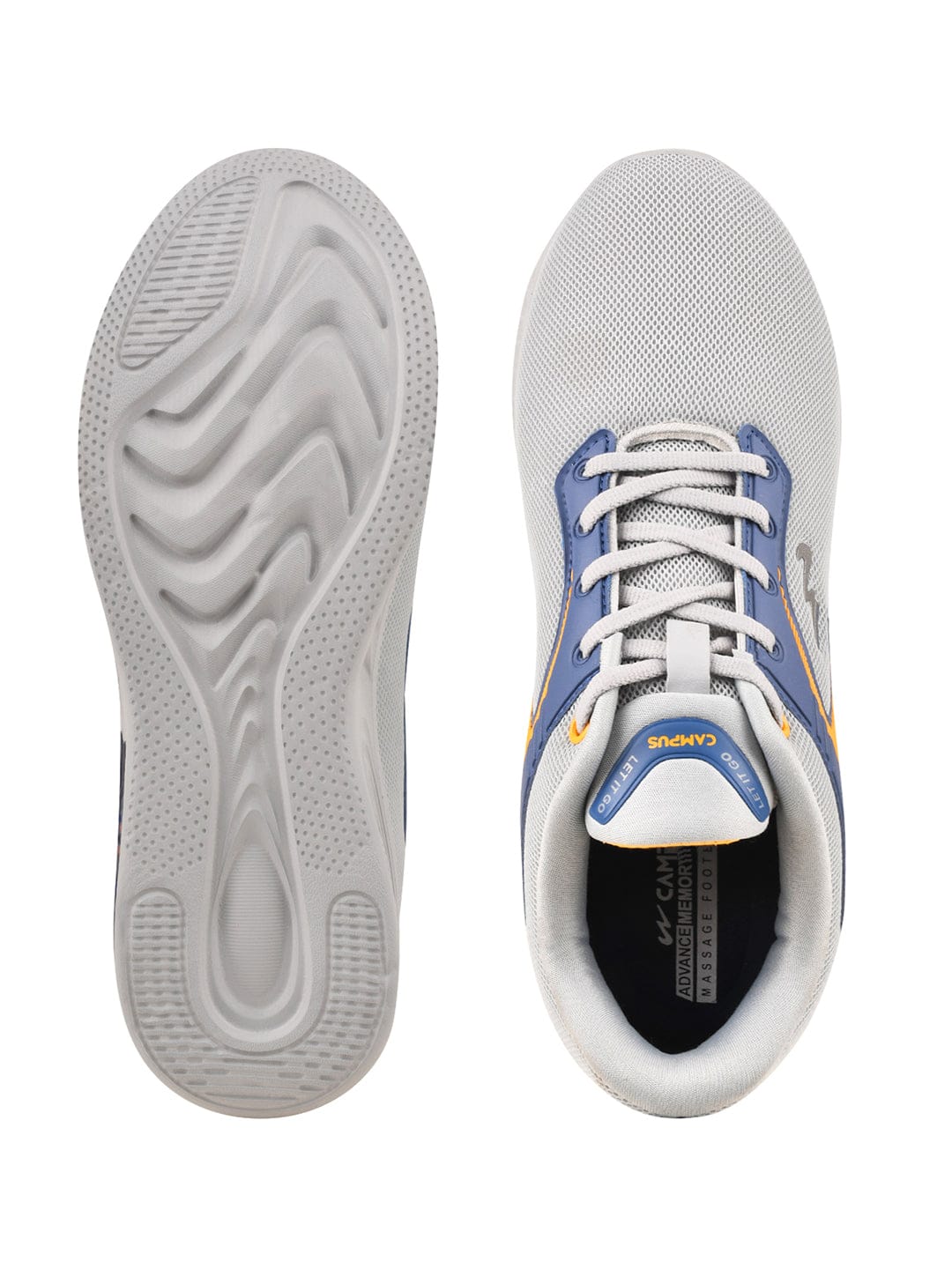 ARIES Grey Men's Running Shoes - Image 4