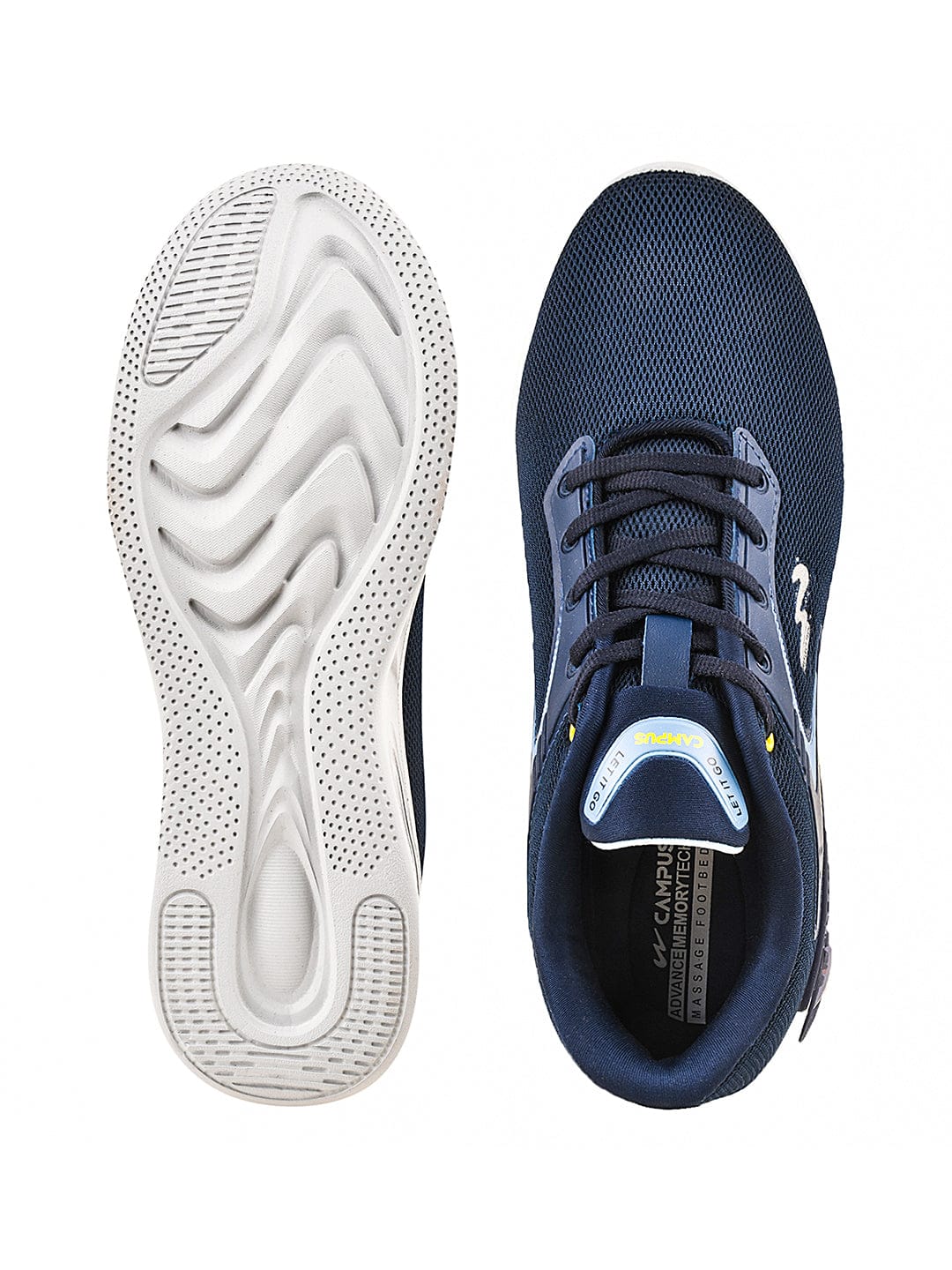 ARIES Navy Men's Running Shoes - Image 4
