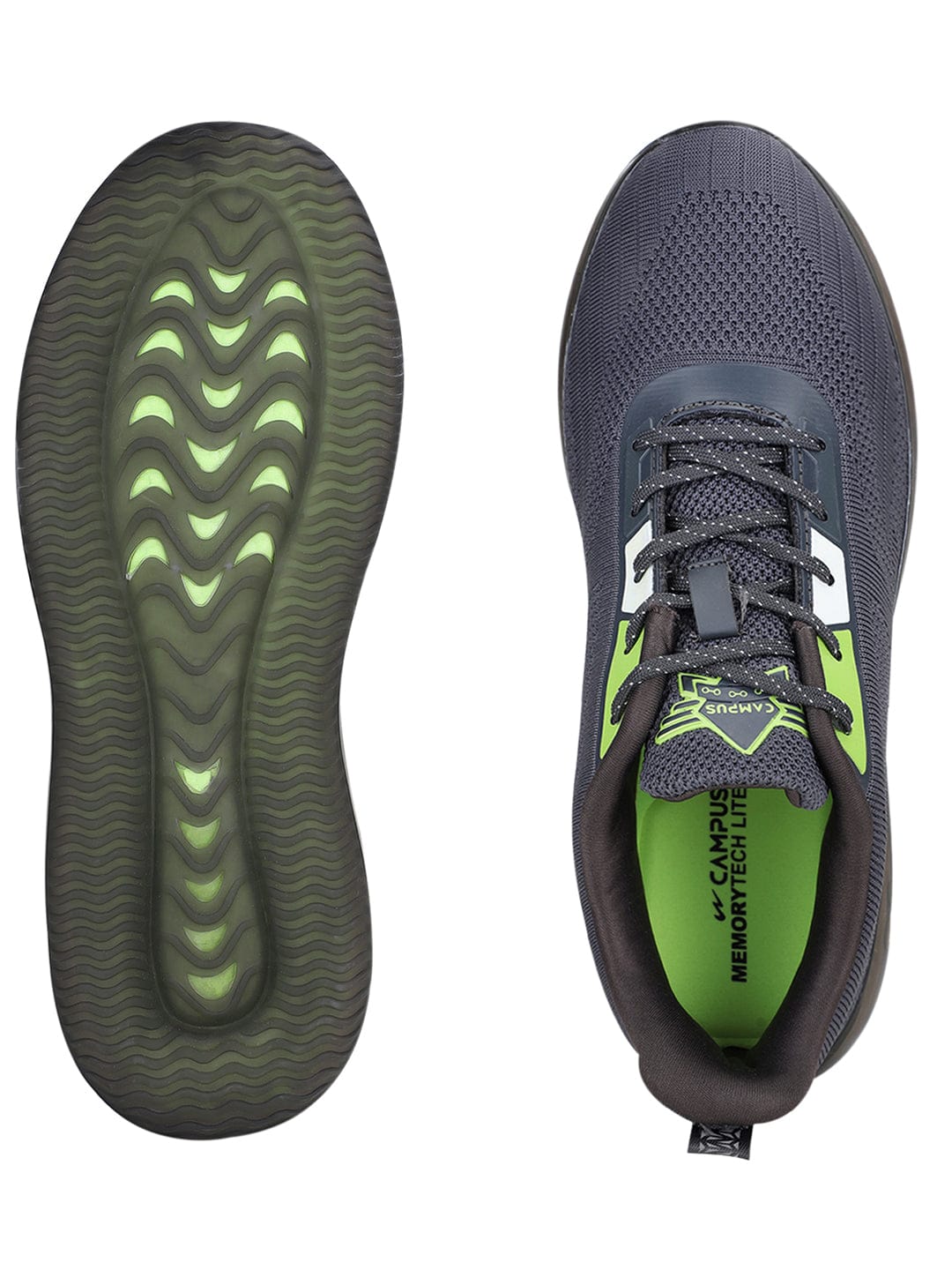 ARTEMIS Grey Men's Running Shoes - Image 4
