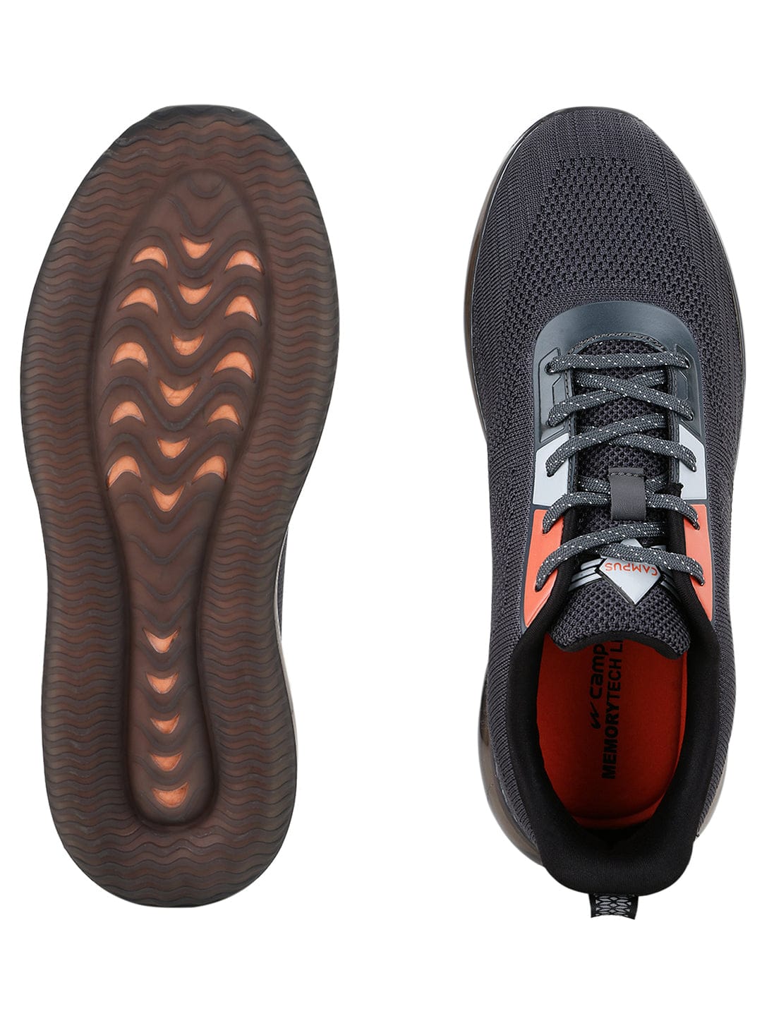 ARTEMIS Grey Men's Running Shoes - Image 4
