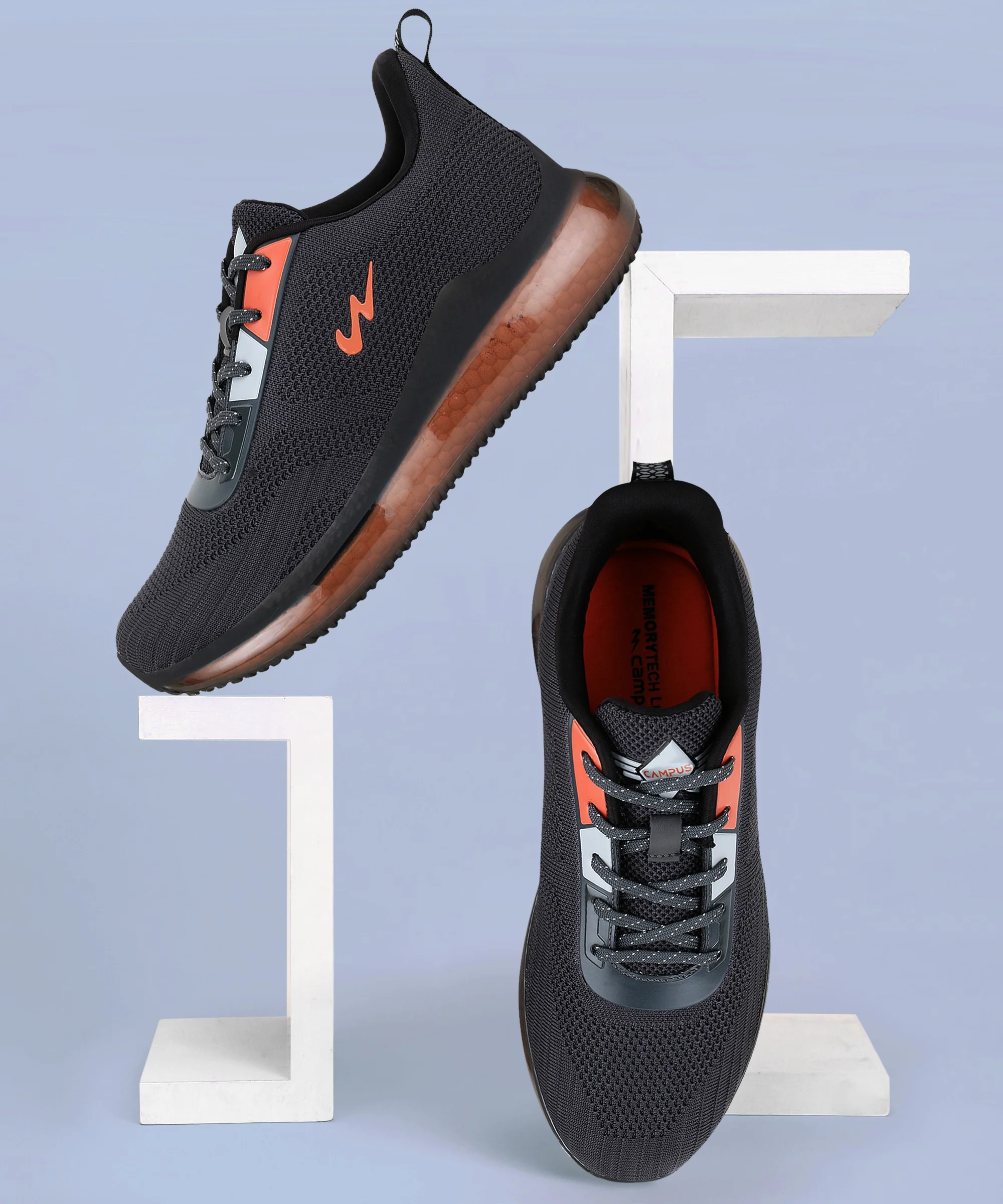 ARTEMIS Grey Men's Running Shoes - Image 5