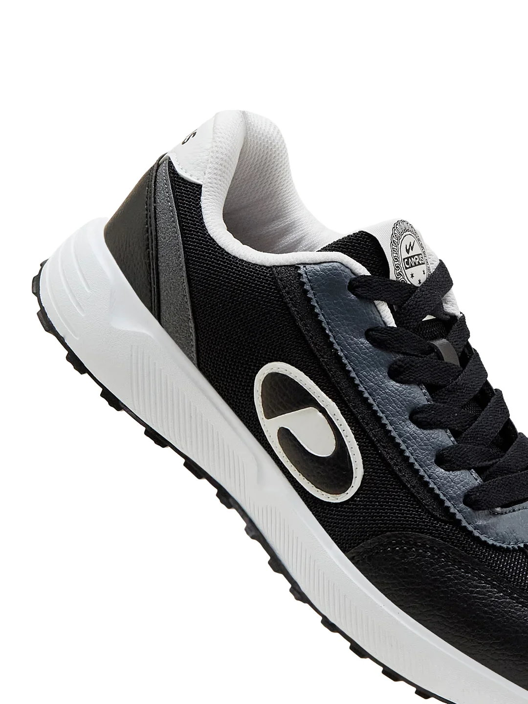 ASEND Black Men's Sneakers - Image 4