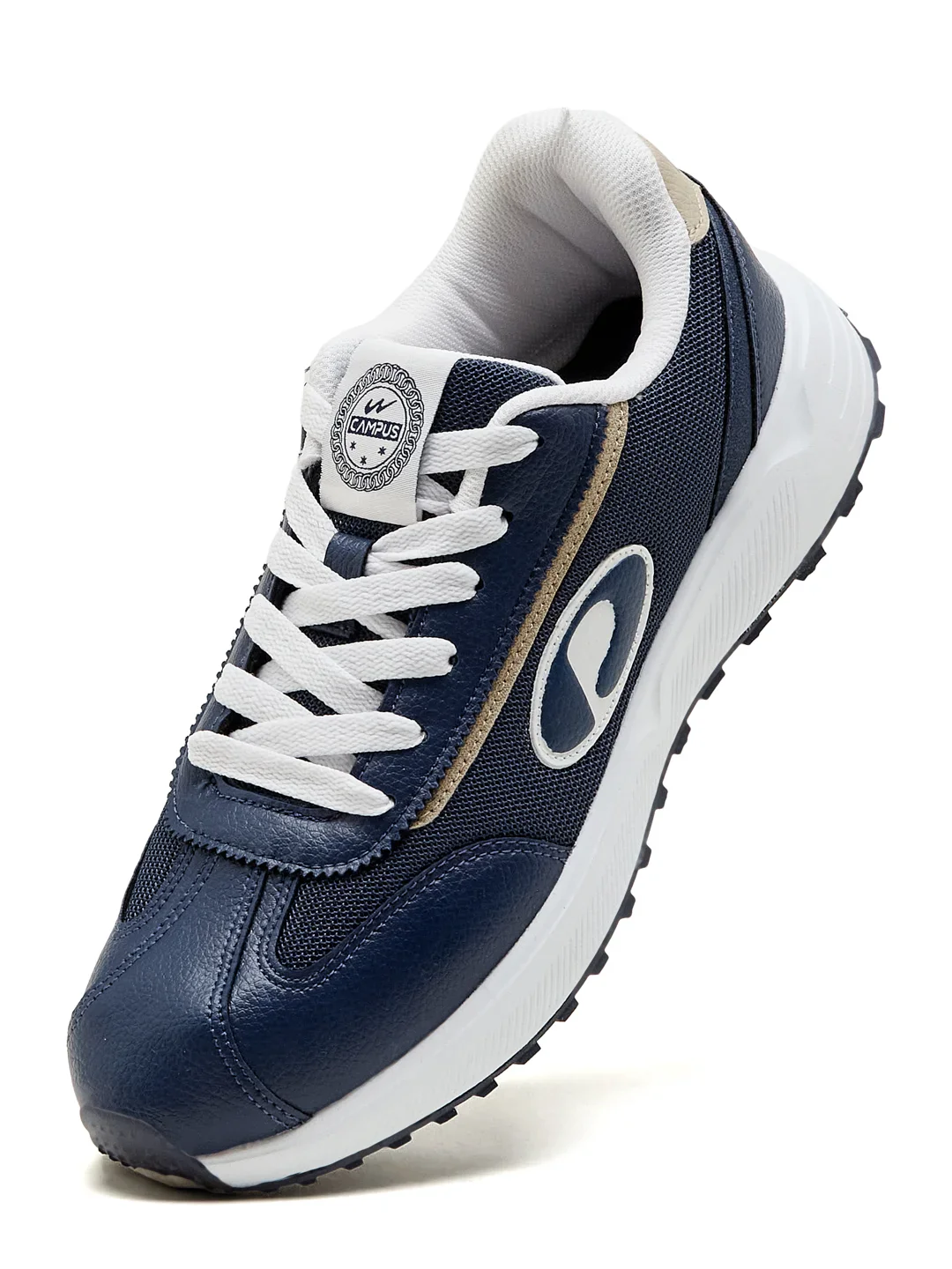 ASEND Navy Men's Sneakers - Image 3