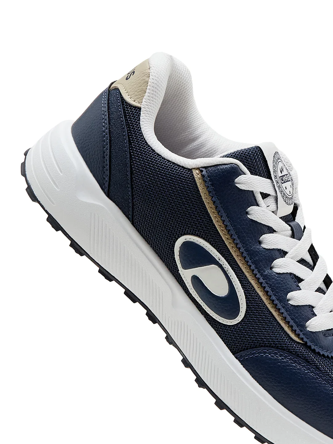 ASEND Navy Men's Sneakers - Image 4