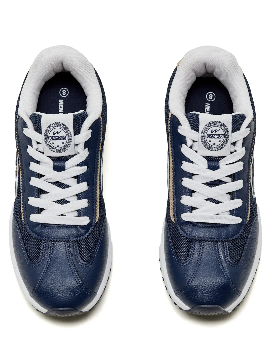 ASEND Navy Men's Sneakers - Image 6
