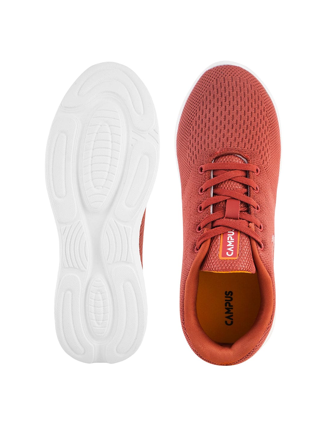 AUSTEN Orange Men's Running Shoes - Image 4