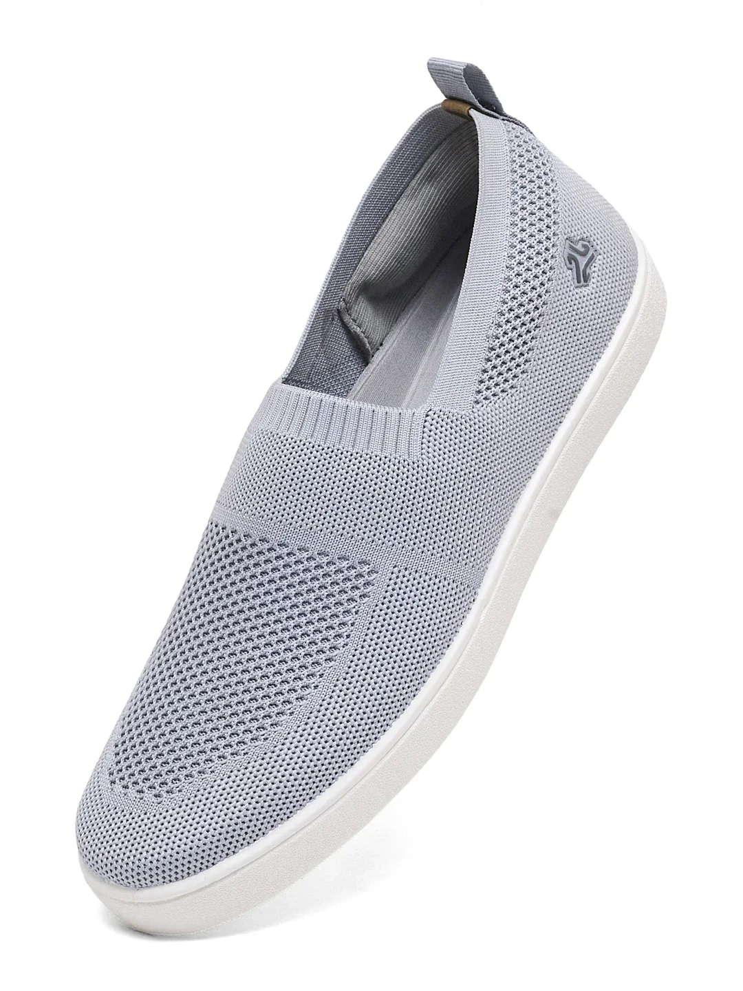 AXTO Grey Men's Walking Shoes - Image 3