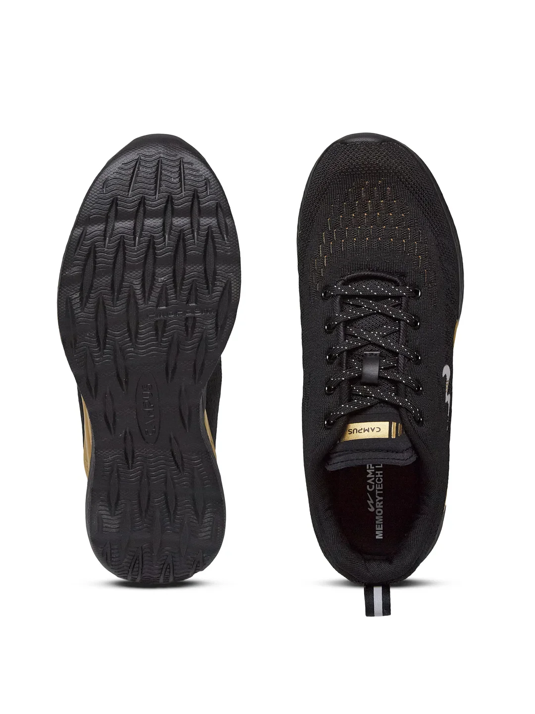 AZIL Black Men's Running Shoes - Image 5