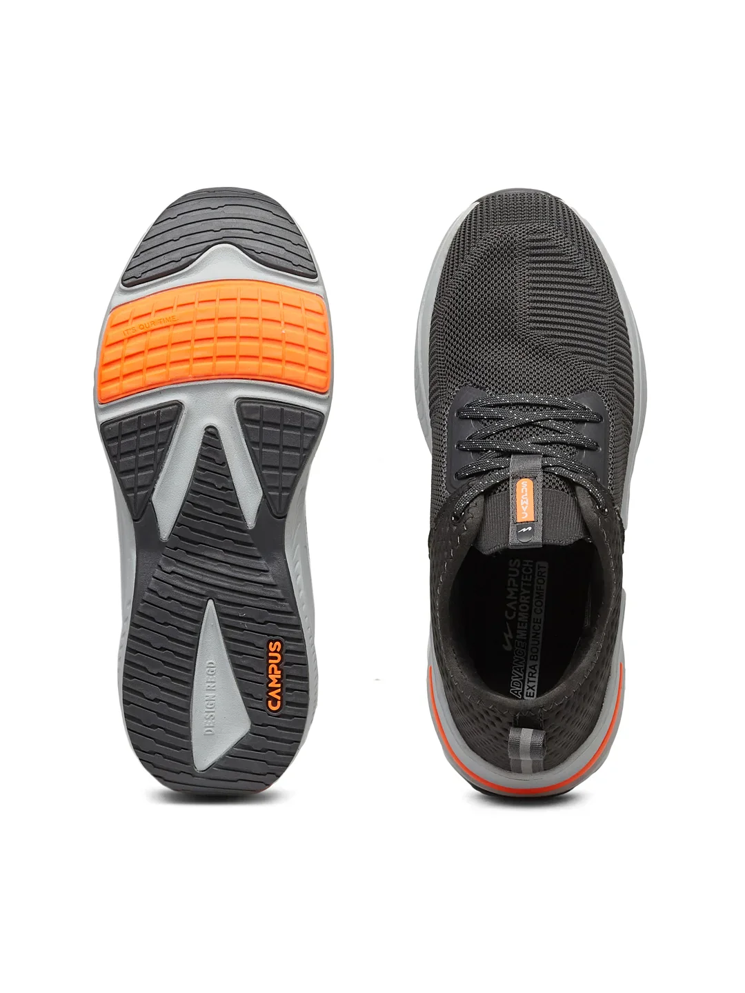 BANNER Grey Men's Running Shoes - Image 4