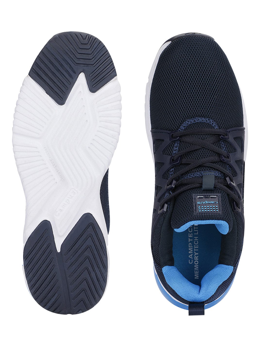 BARLEY Blue Men's Running Shoes - Image 4