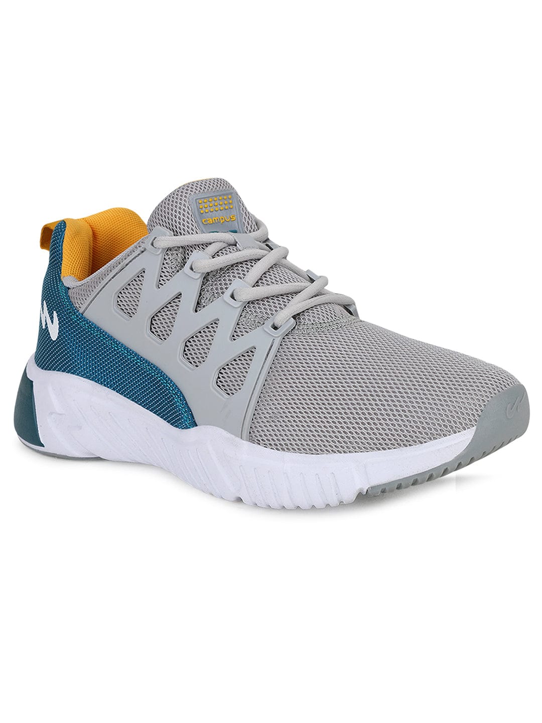 BARLEY Grey Men's Running Shoes - Image 2