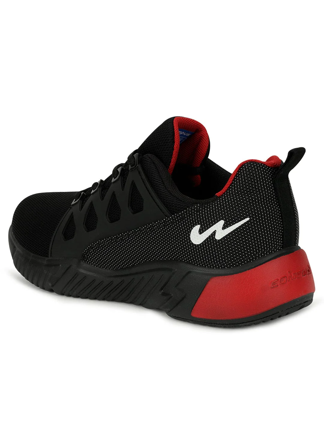 BARLEY Black Men's Running Shoes - Image 3