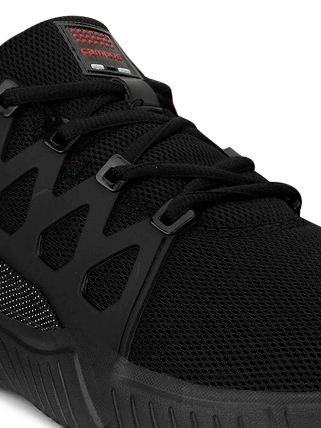 BARLEY Black Men's Running Shoes - Image 5