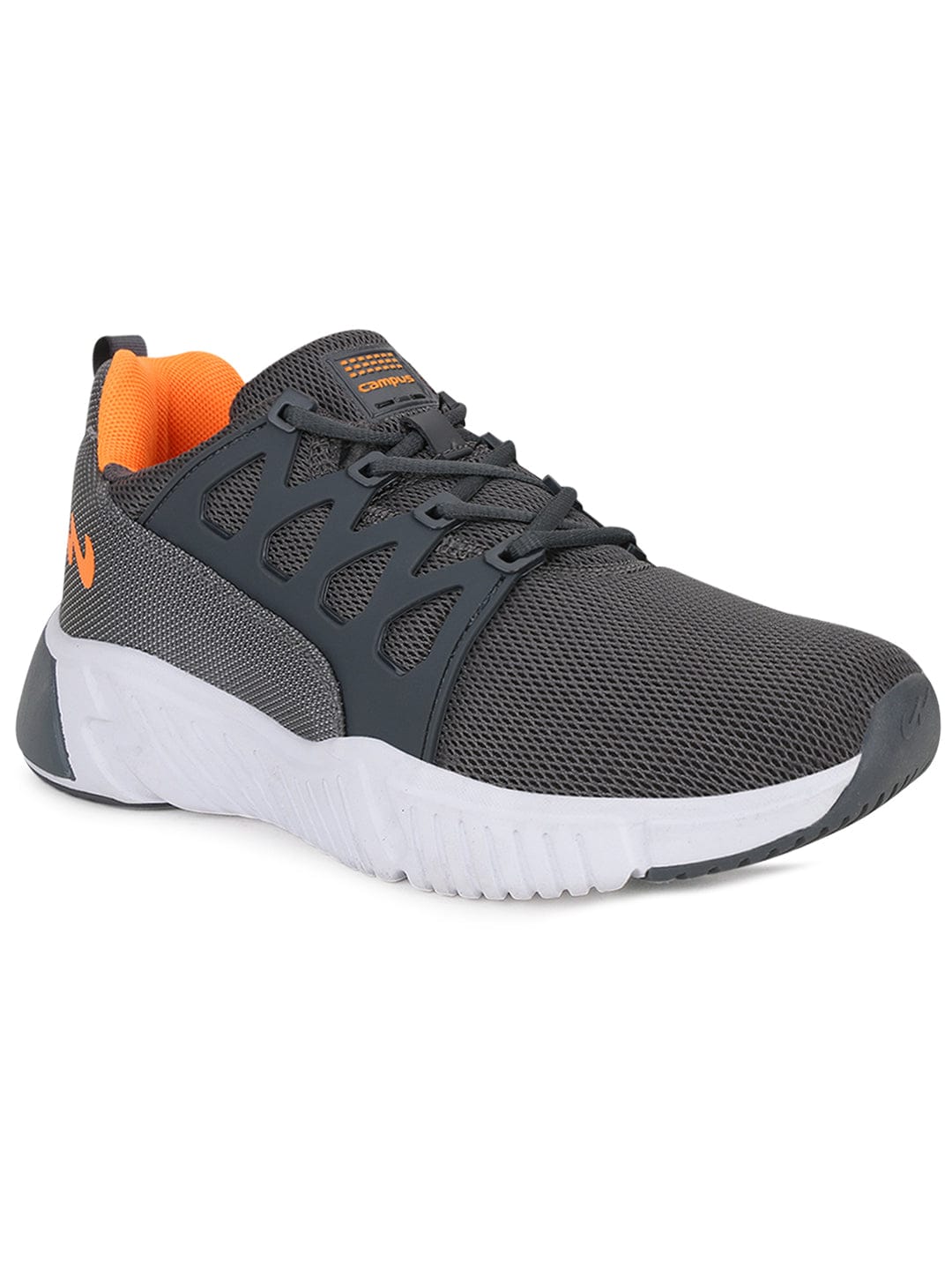 BARLEY Grey Men's Running Shoes - Image 2