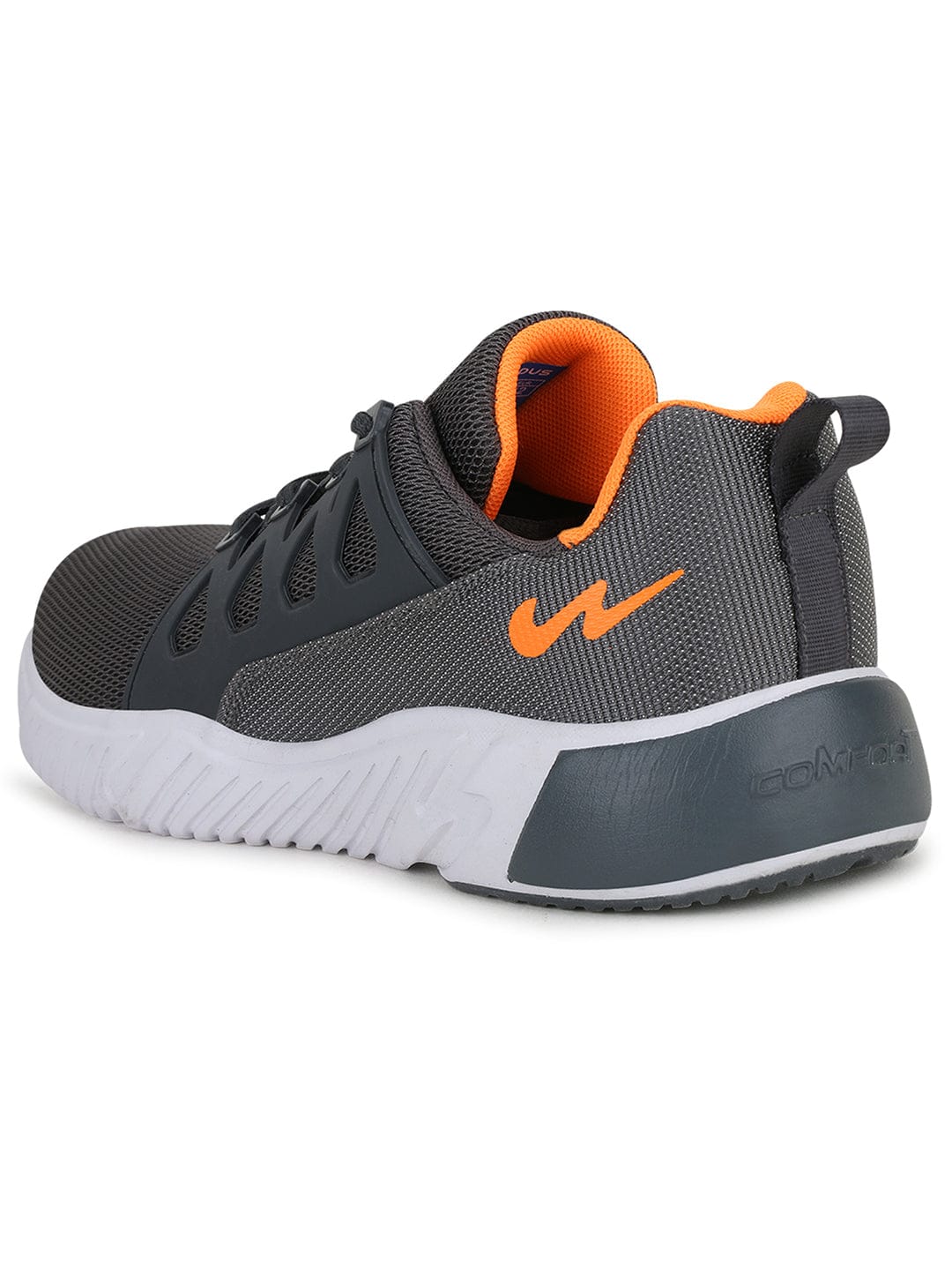 BARLEY Grey Men's Running Shoes - Image 3