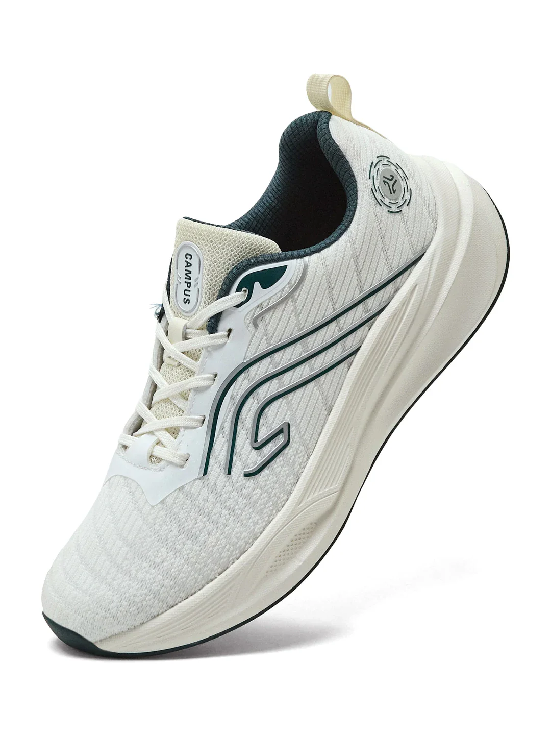 BARREL White Men's Running Shoes - Image 3
