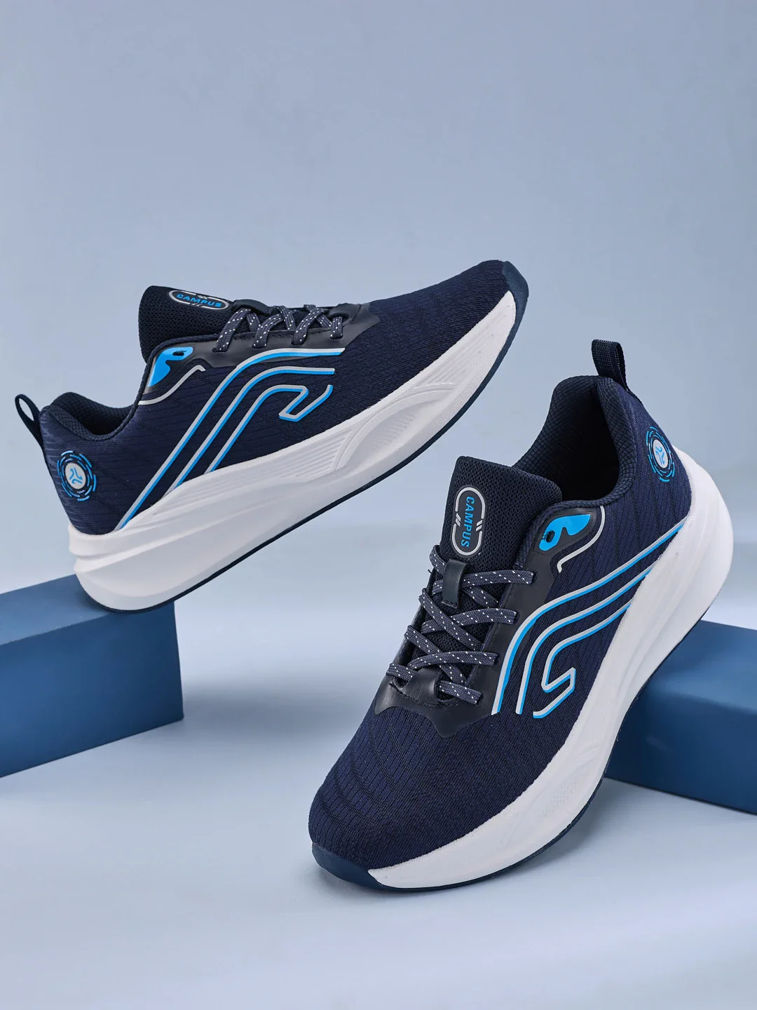 BARREL Navy Men's Running Shoes
