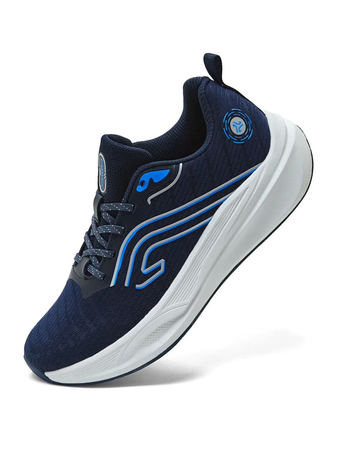 BARREL Navy Men's Running Shoes - Image 3