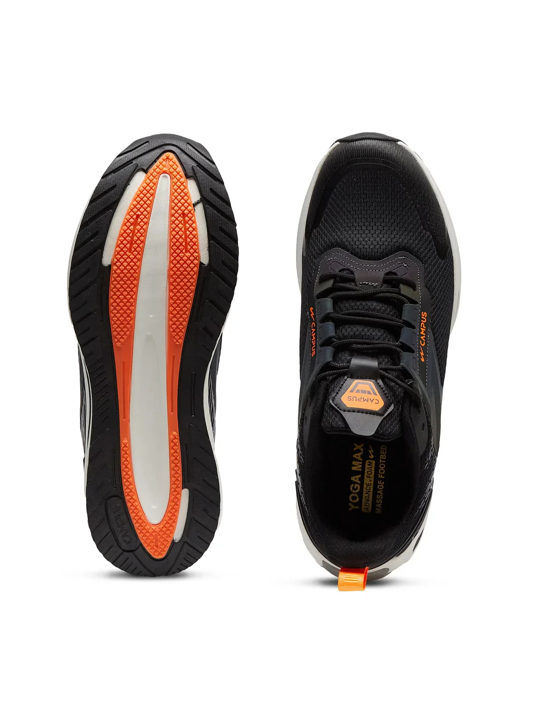 BEAD Black Men's Running Shoes - Image 5