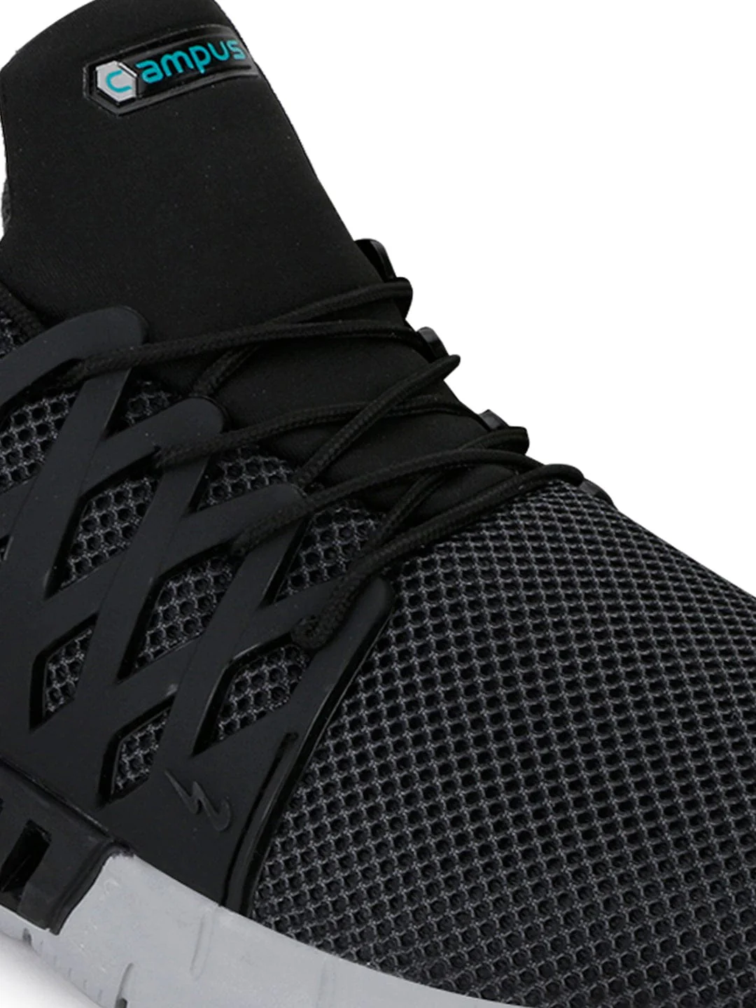 BELGIUM PLUS Black Men's Running Shoes - Image 5