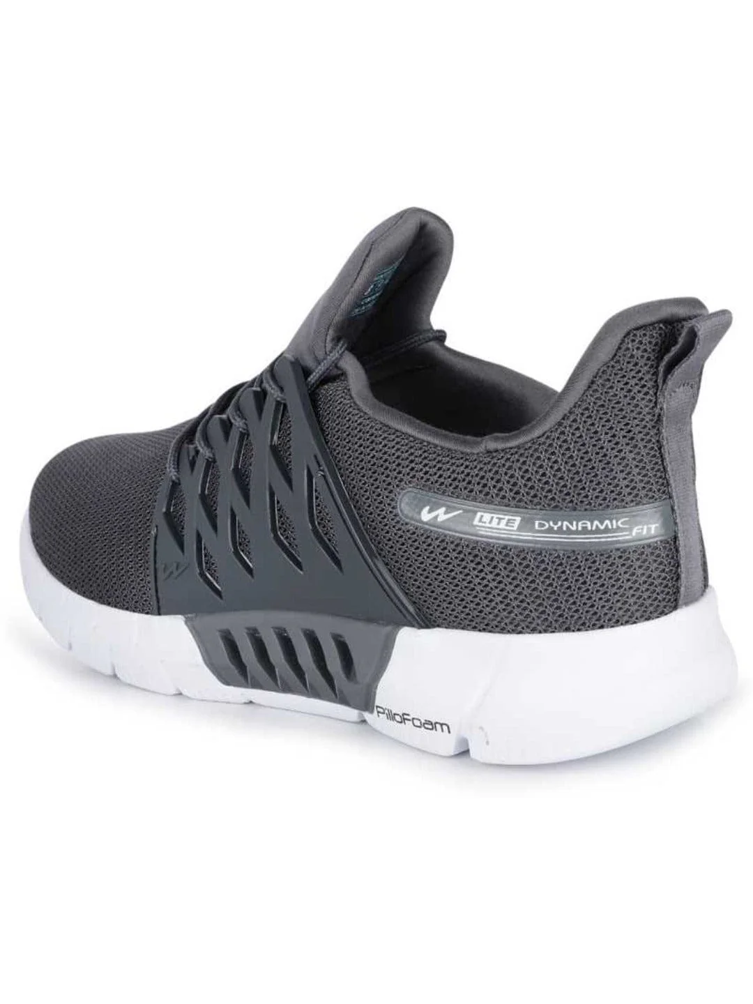 BELGIUM PLUS Grey Men's Running Shoes - Image 3