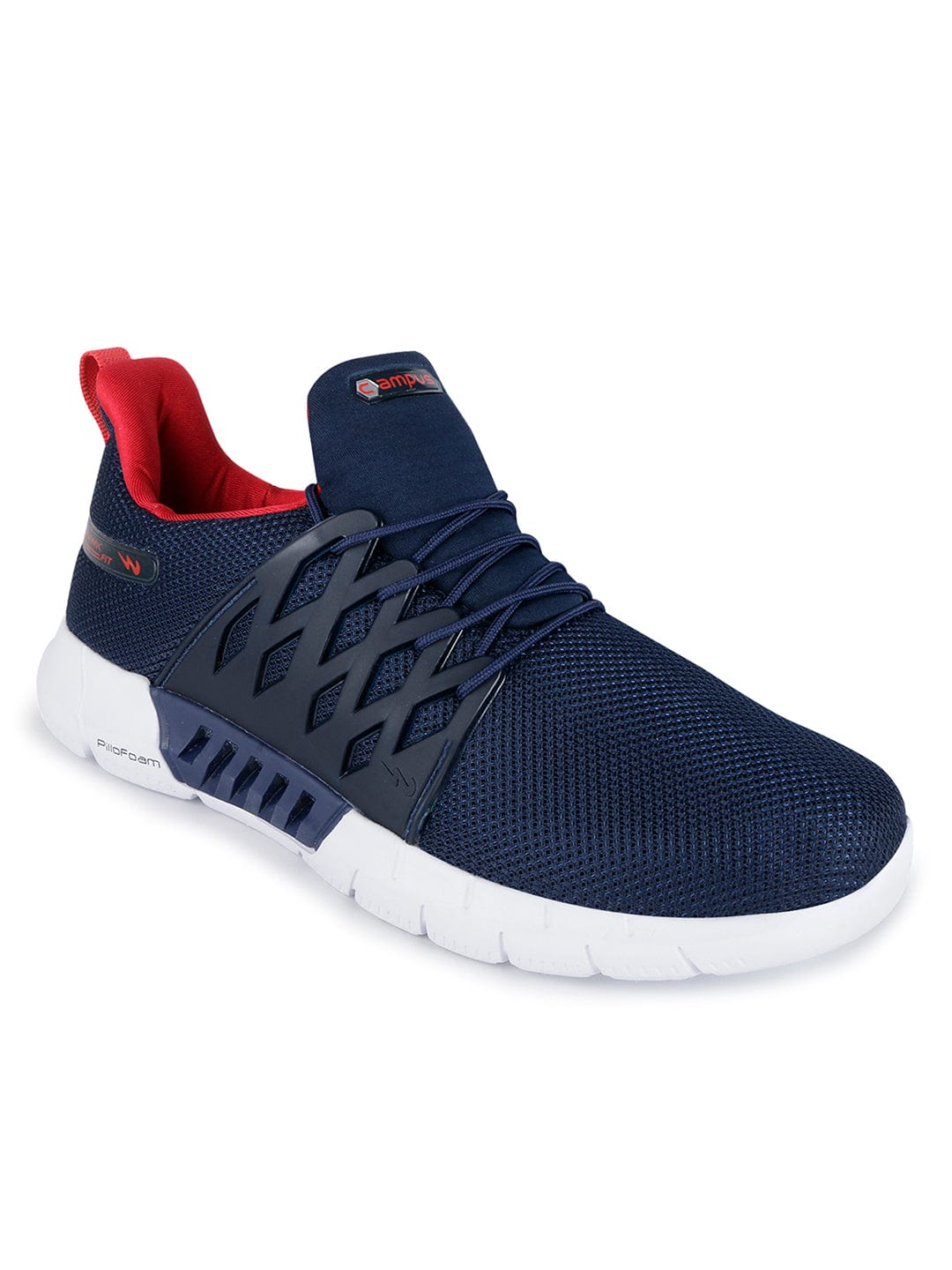 BELGIUM PLUS Navy Men's Running Shoes - Image 2