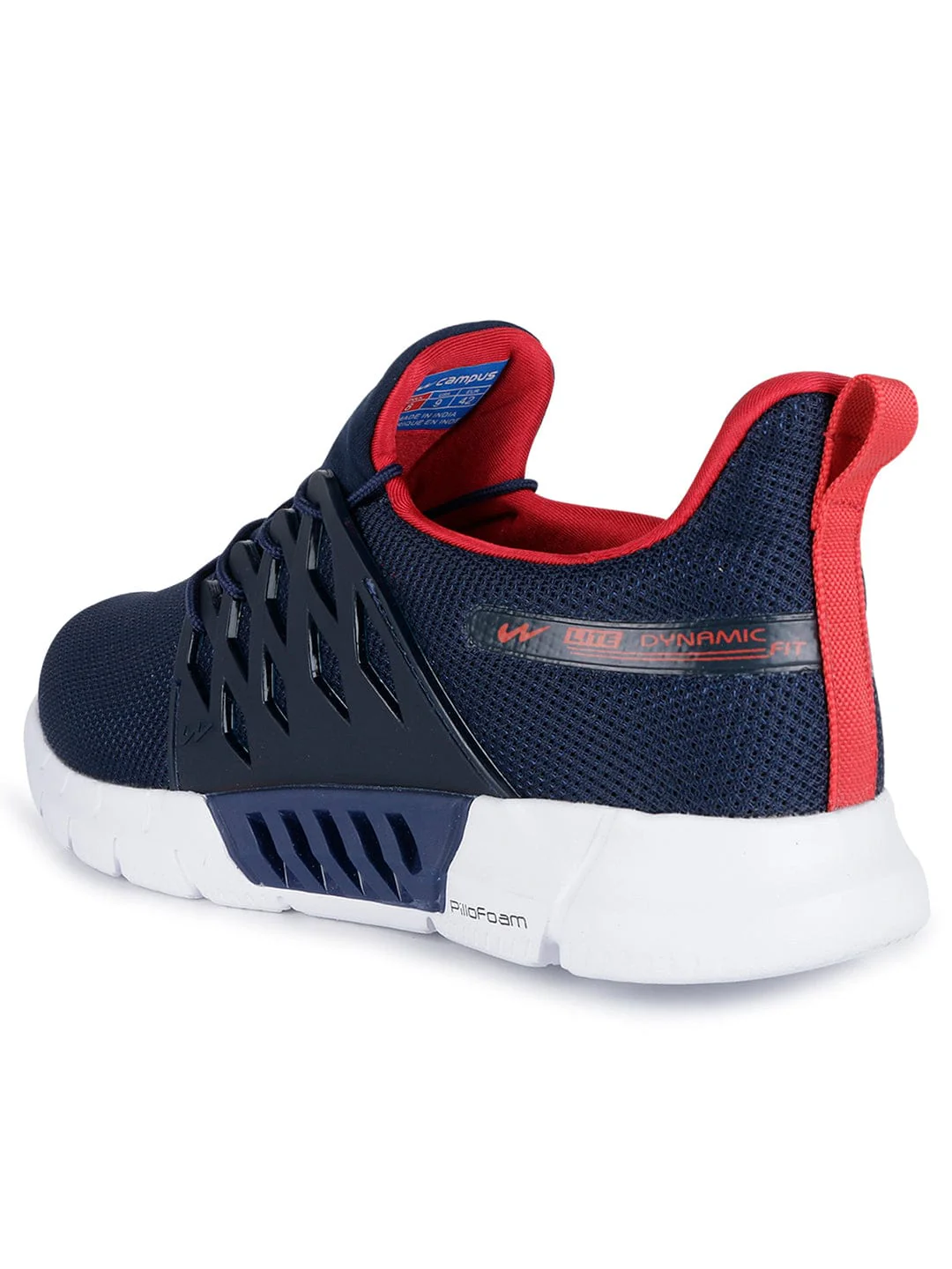 BELGIUM PLUS Navy Men's Running Shoes - Image 3
