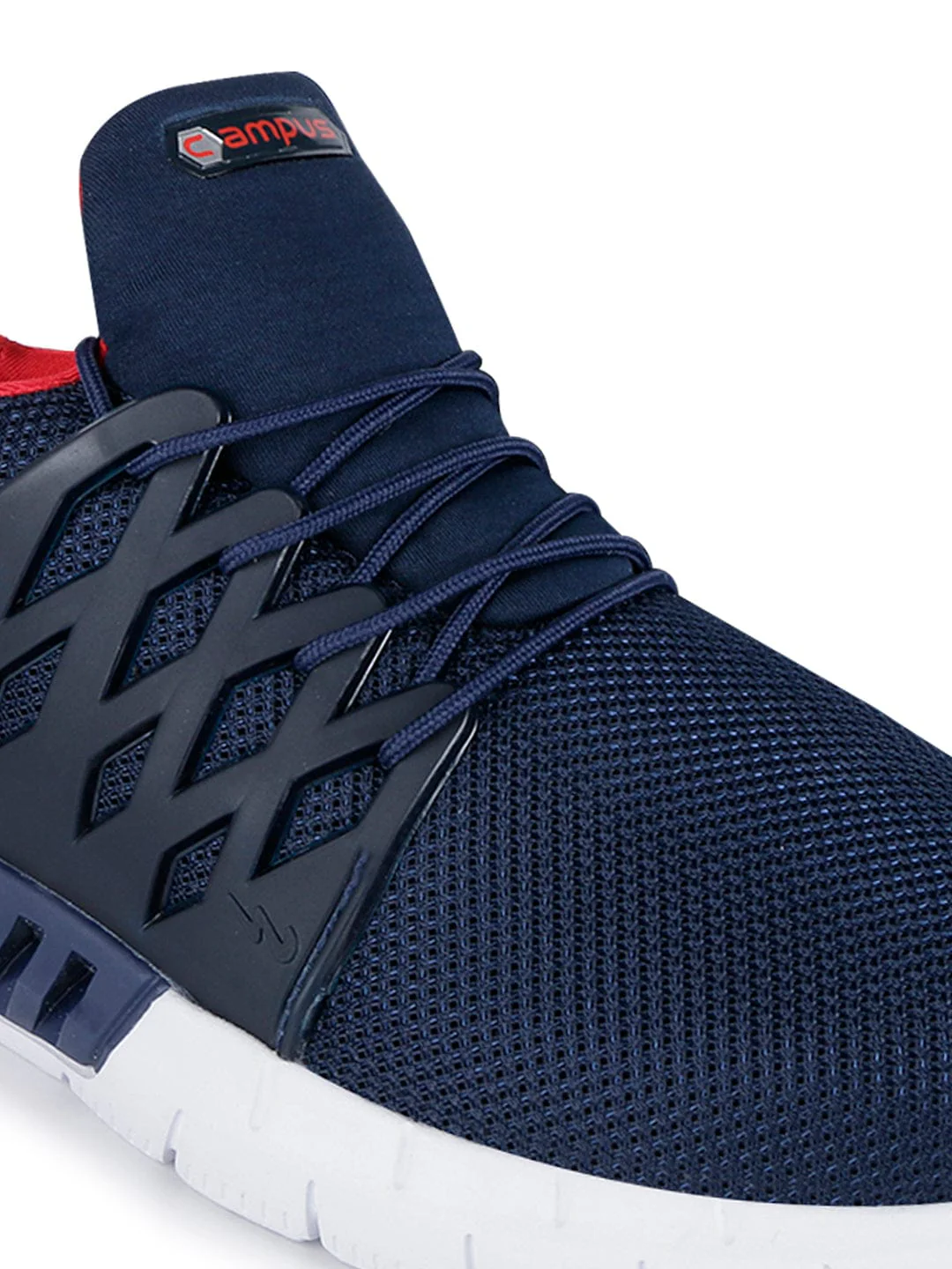BELGIUM PLUS Navy Men's Running Shoes - Image 4