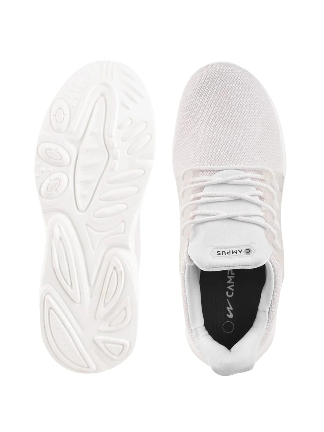 BELGIUM PLUS Off White Men's Running Shoes - Image 4