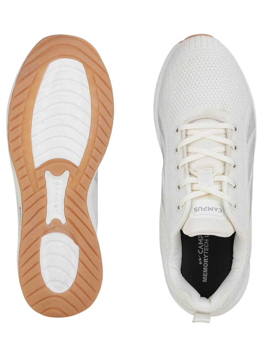 BENNETT Off White Men's Running Shoes - Image 4