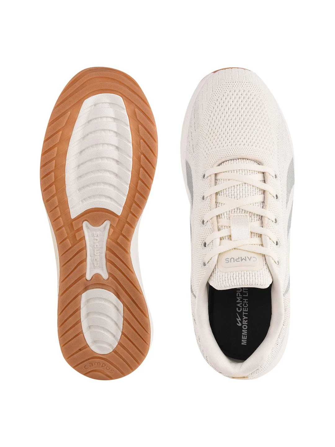 BENNETT Off White Men's Running Shoes - Image 4
