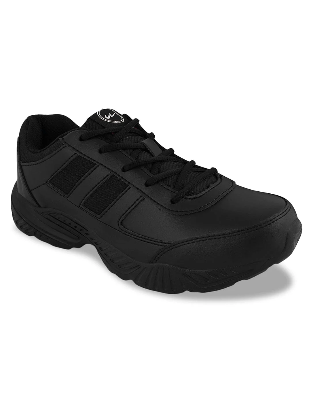 BINGO-151A Black Boys School Shoes - Image 2