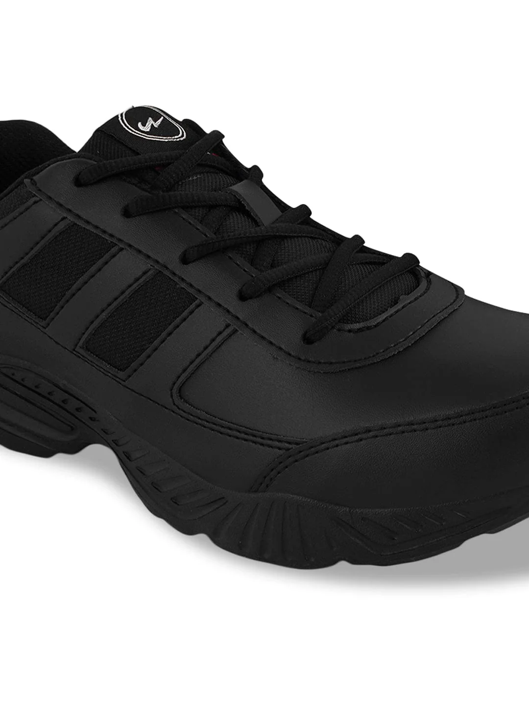 BINGO-151A Black Boys School Shoes - Image 5