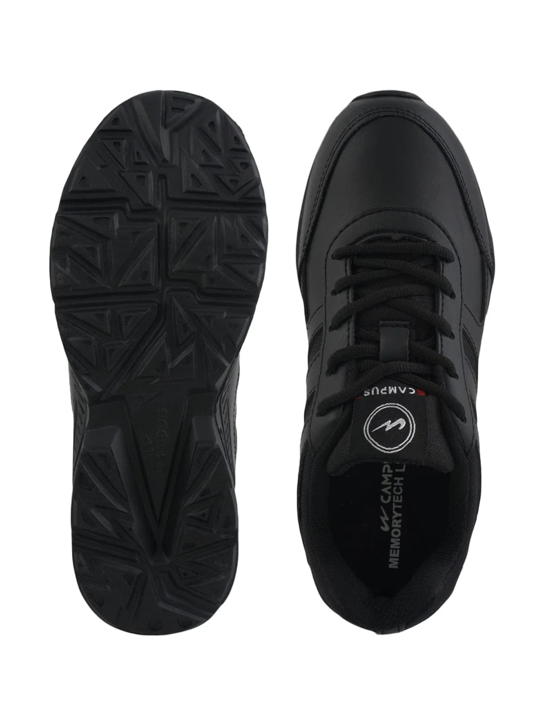 BINGO-151A Black Child School Shoes - Image 4