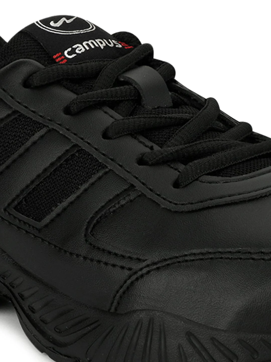 BINGO-151S Black Men's School Shoes - Image 5